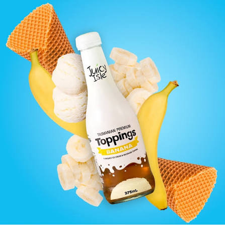 Tasmanian Premium Banana Topping 375ml