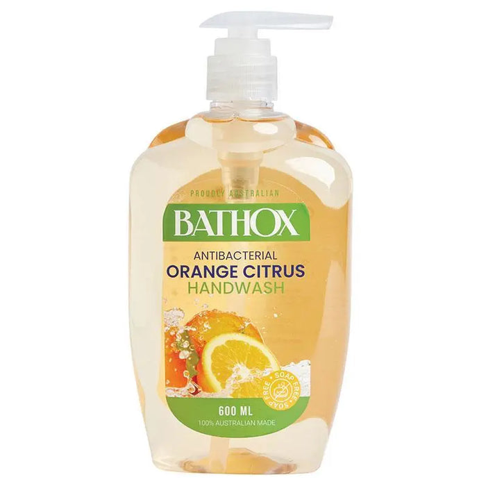 Bathox Large 600ml Hand Wash Orange Citrus