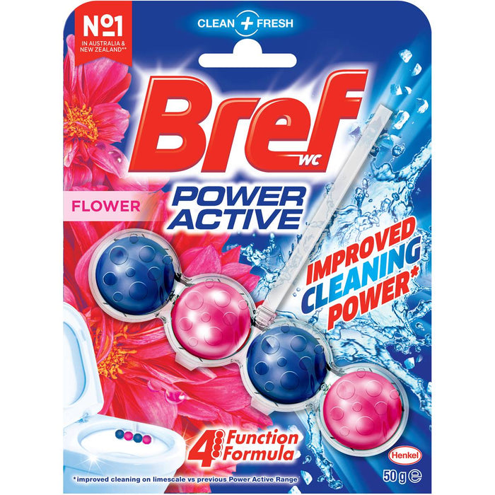 Bref Power Active Flower Toilet Cage Cleaner