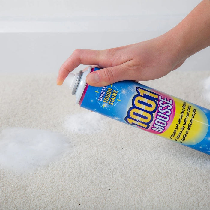 1001 Carpet Mousse 350ml - Targets Tough Stains