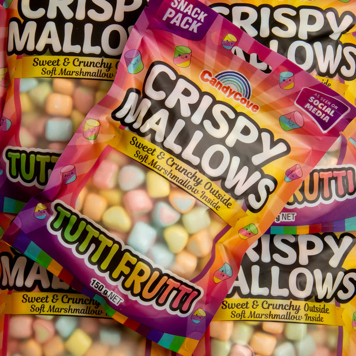 Candy Cove Crispy Mallows - Tutti Frutti 150g
