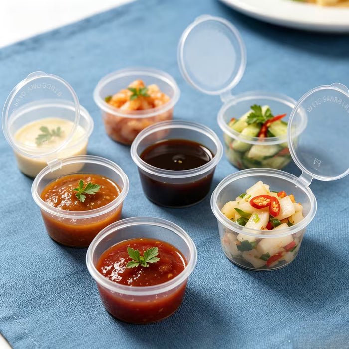 Sauce + Condiments Containers 20PK