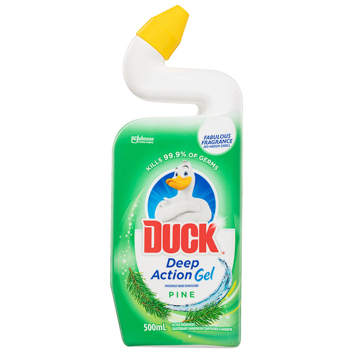 Duck Deep Action Gel Toilet Cleaner Pine 500ml