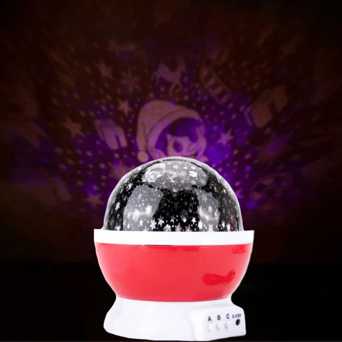 Elf Moving LED Ceiling Projector Christmas Night Light