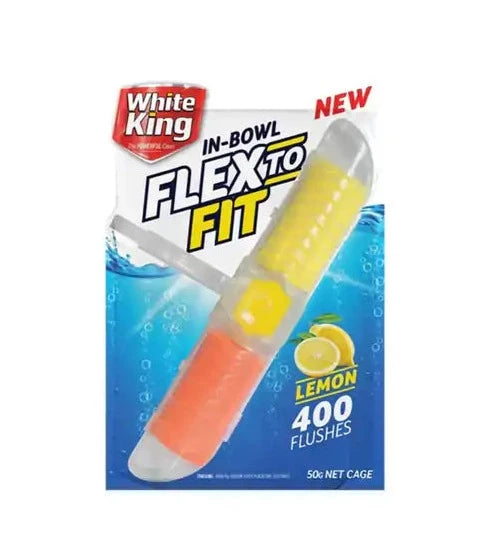 White King Flex To Fit Toilet Cage - Lemon