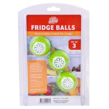 Fridge Deodoriser Balls 3pk