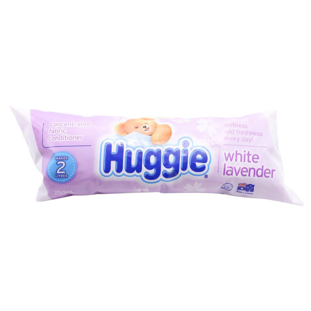 Huggie Fabric Softener Concentrate 250ml White Lavender — Super Savvy