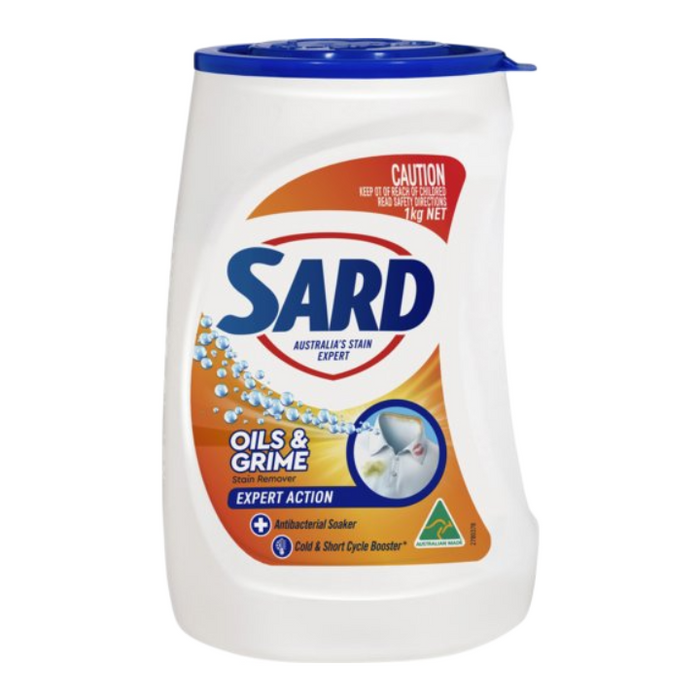 Sard Stain Remover Powder Soaker Oils & Grimes 1kg