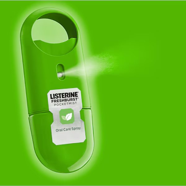 Listerine Freshburst Pocketmist Oral Care Spray 7.7ml