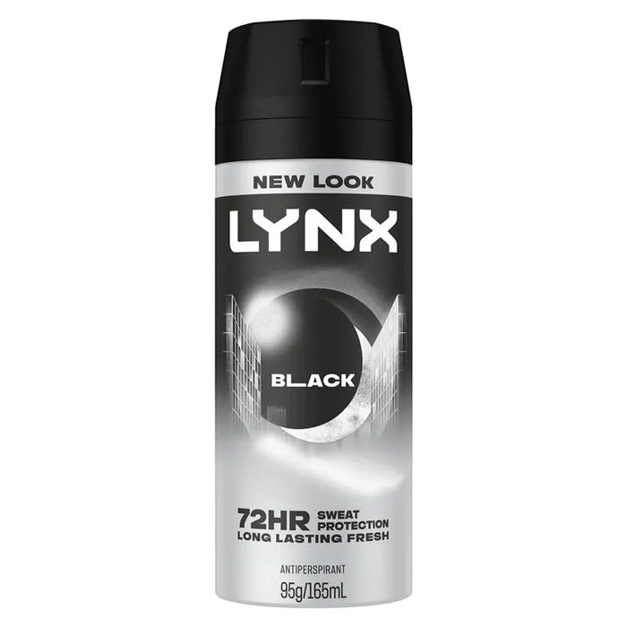 Lynx Fine Fragrance Antiperspirant Deodorant Body Spray Black 150ml