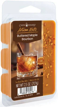 Scented Wax Melts Buttered Maple Bourbon