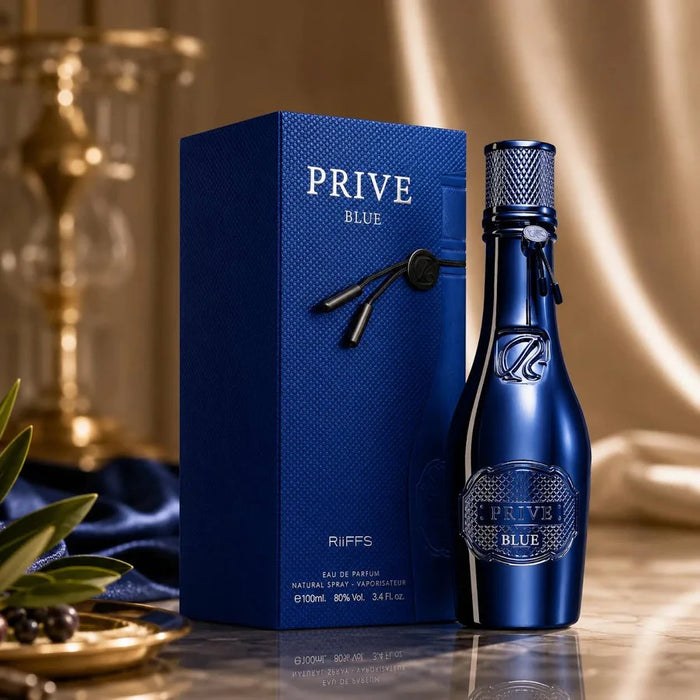 Riiffs Prive Blue Eau De Parfum Cologne for Men 100ml