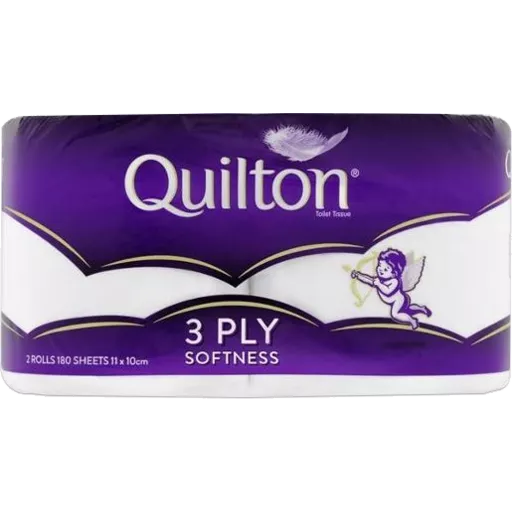 Quilton 3 Ply Toilet Tissue 2Pk