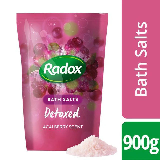 Radox 900G Bath Salts Feel Detoxed Acai Berry
