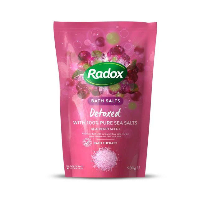 Radox 900G Bath Salts Feel Detoxed Acai Berry