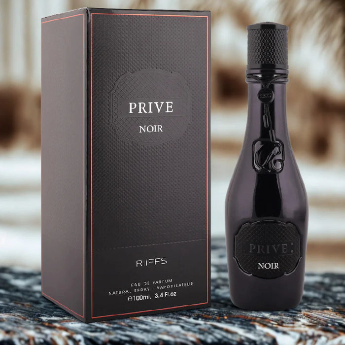 Riiffs Prive Noir Eau De Parfum Cologne for Men 100ml