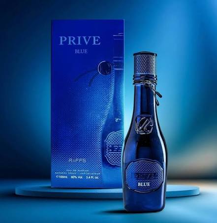Riiffs Prive Blue Eau De Parfum Cologne for Men 100ml