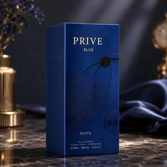 Riiffs Prive Blue Eau De Parfum Cologne for Men 100ml