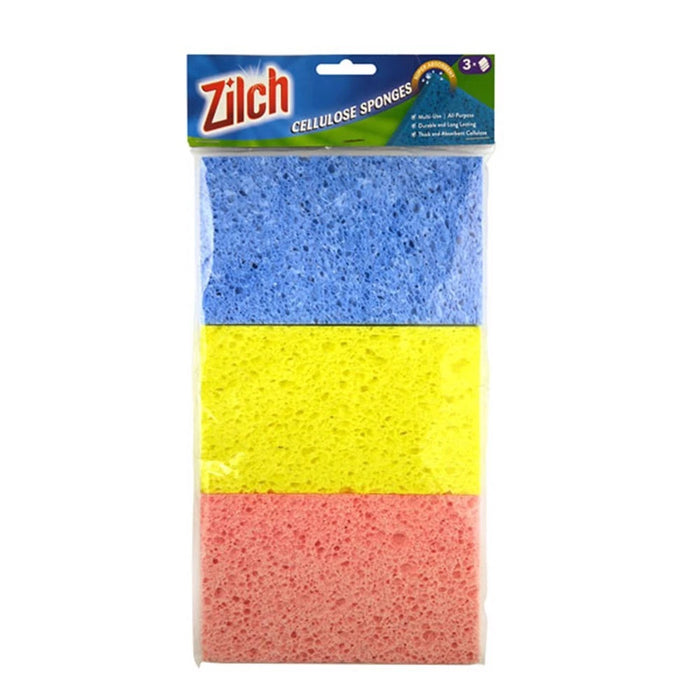 Cellulose Sponges 3PK