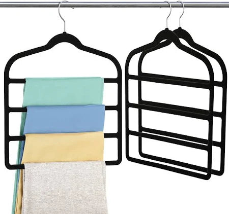 Velvet 4 Tier Hanger 2PK