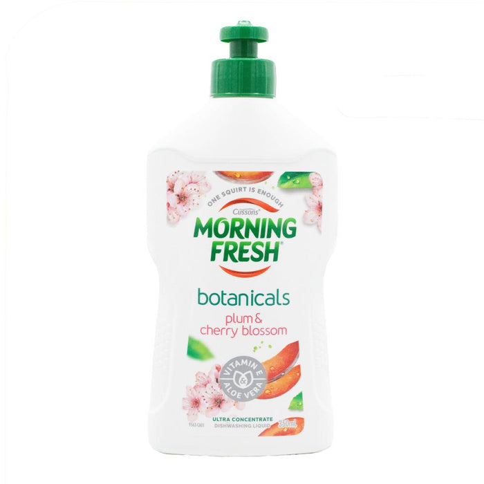 Morning Fresh Dishwashing Liquid Botanicals Ultra Concentrate Plum & Cherry Blossom 350ml
