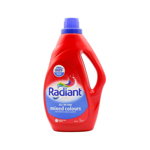 Radiant Laundry Liquid All In One Mixed Colours 1 Litre