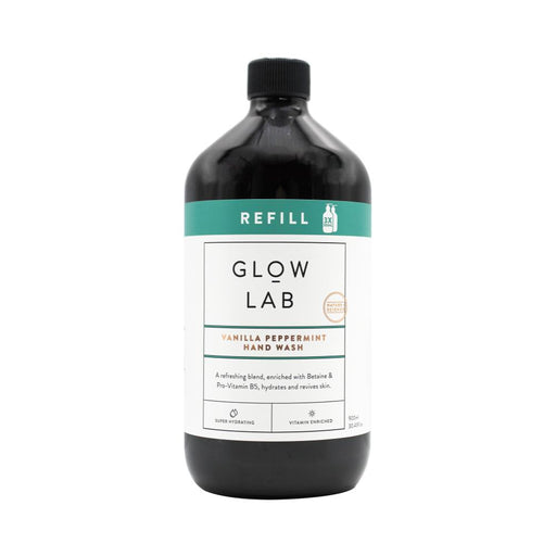 Glow Lab 900ml Vanilla Peppermint Hand Wash Refill