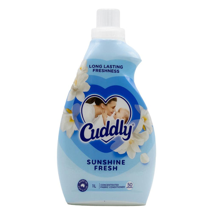 Cuddly Fabric Softener 1 Litre Sunshine Fresh