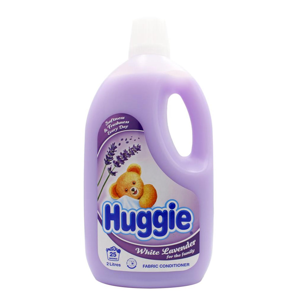 Huggie Fabric Softener 2 Litre White Lavender — Super Savvy Savings