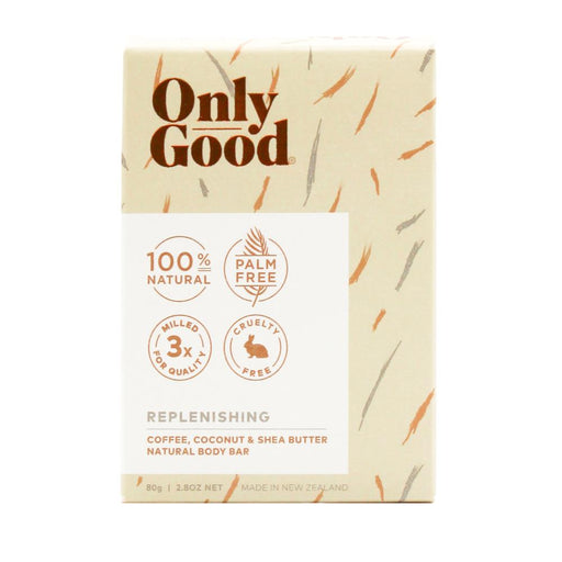 Only Good 80g Soap Bar Replenishing Coffee Coconut And Shea Butter