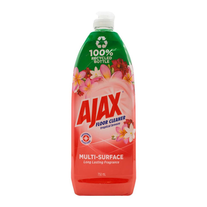 Ajax 750ml Floor Cleaner Tropical Breeze Divine Blends