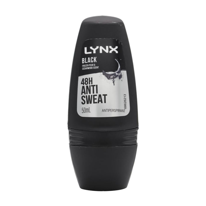 Lynx Anti Sweat Roll On Deodorant 48 Hour - Black