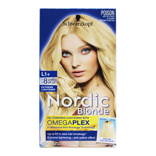 Schwarzkopf Nordic Blonde Permanent Hair Colour + Extreme Lightener
