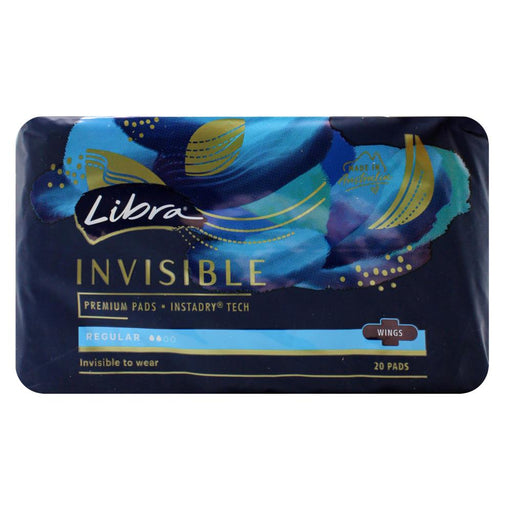 Libra Pk 20 Premium Pads Invisible With Wings