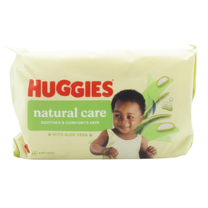Huggies Baby Wipes Natural Care With Aloe Vera