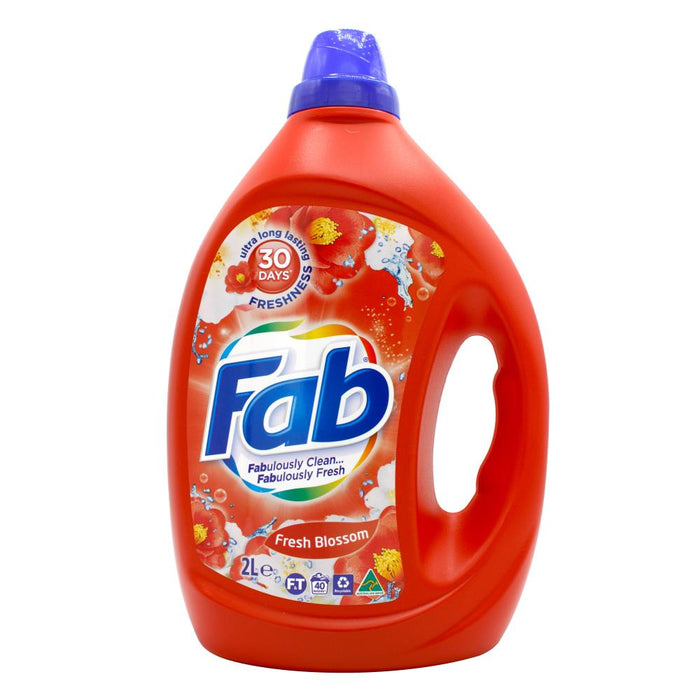 Fab 2 Litre Laundry Liquid Fresh Blossom