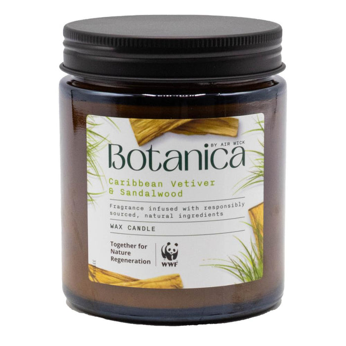 Air Wick Candle Botanica Caribbean Vetiver And Sandalwood 205G