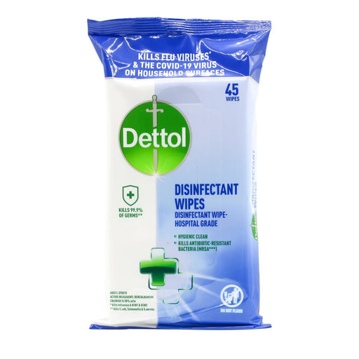 Dettol Disinfectant Wipes 45PK