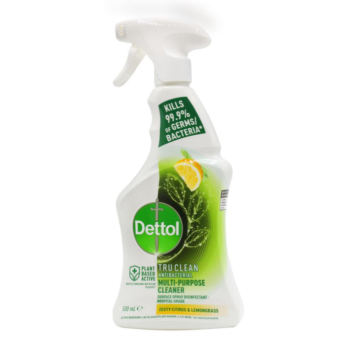 Dettol Multi Purpose Spray Zesty Citrus & Lemongrass 500ml