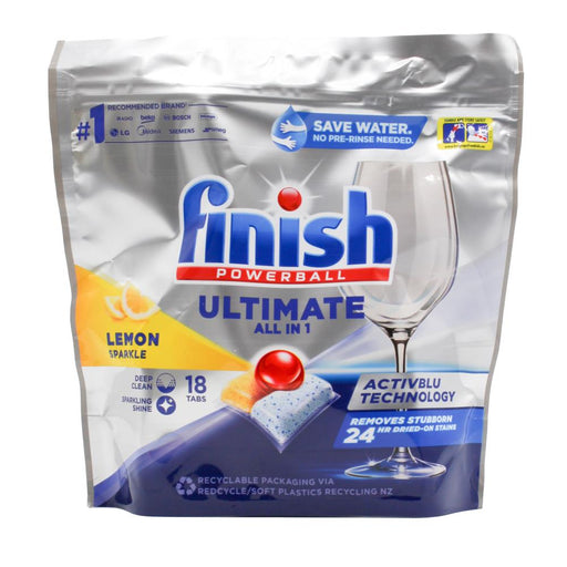 Finish Powerball Ultimate All In 1 Lemon Active Technology 18PK
