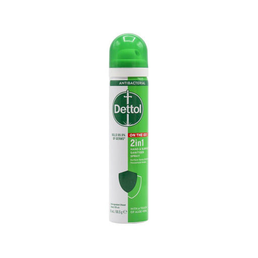 Dettol Antibacterial Sanitiser Spray Aloe Vera 90ml