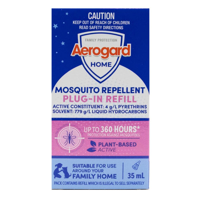 Aerogard Mosquito Repellent Plug In Refill Up To 360 Hours 35ml