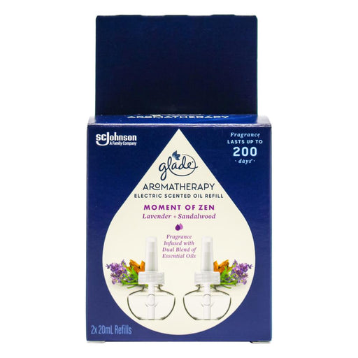 Glade Aromatherapy Electric Scented Oil Refill Lavender & Sandalwood 2 Pack