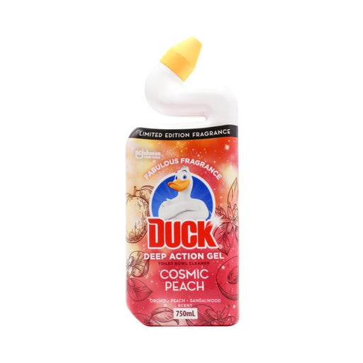 Duck Deep Action Toilet Gel Limited Edition 750ml Cosmic Peach