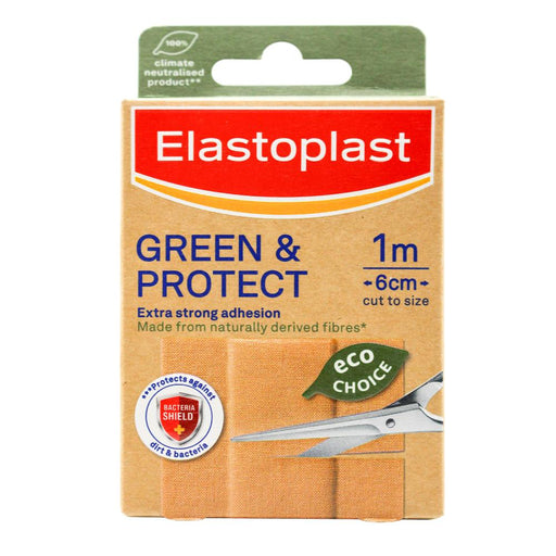 Elastoplast Dressing Green & Protect Extra Strong Adhesion