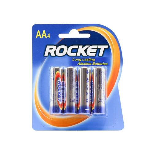 Rocket AA Batteries 4 PK