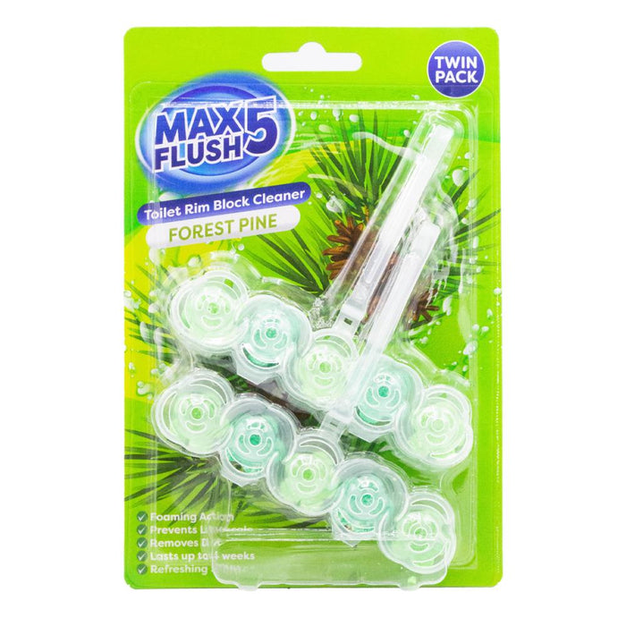 Max Flush 5 Toilet Cages Twin Pack Forrest Pine