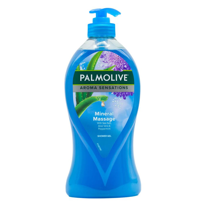 Palmolive 750ml Shower Gel Aroma Sensations Mineral Massage With Sea Salt Aloe Vera And Peppermint