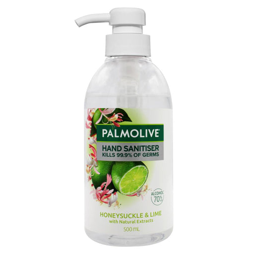 Palmolive Hand Sanitiser 500ml - Honey Suckle Lime