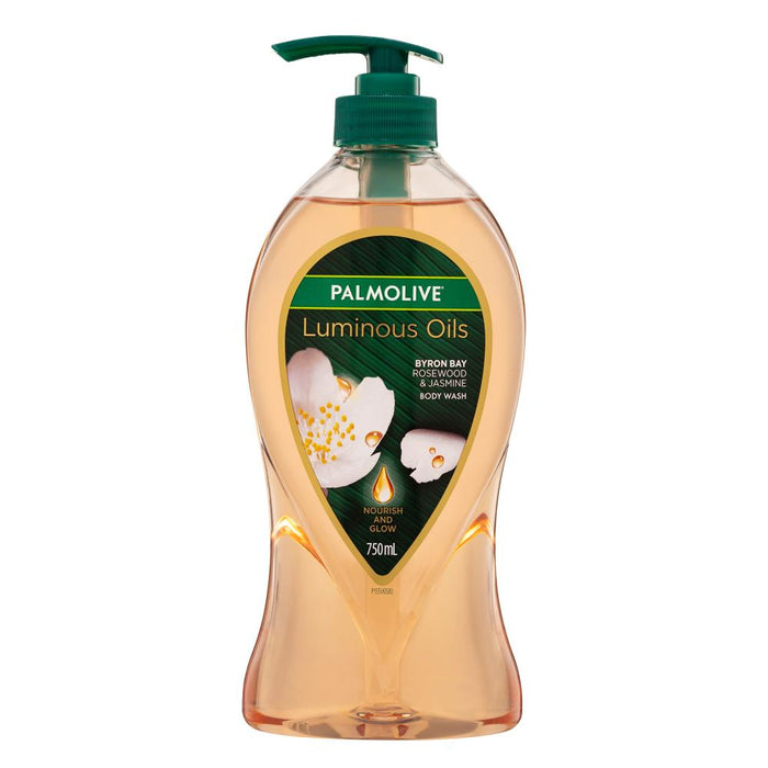 Palmolive 750ml Body Was Luminous Oils Nourish And Glow Byron Bay Rosewood And Jasmine